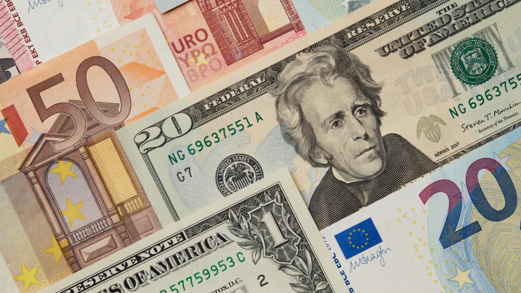 FX Market Outlook February 2026 showing USD/JPY and EUR/USD trends chart