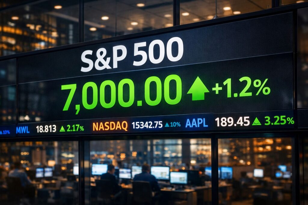 S&P 500 Hits All-Time High